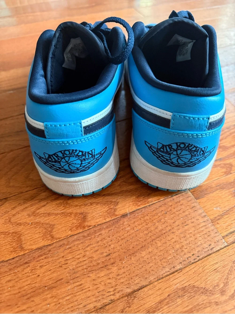 Blue Nike Air Jordan’s Men’s Shoes, size 8.5